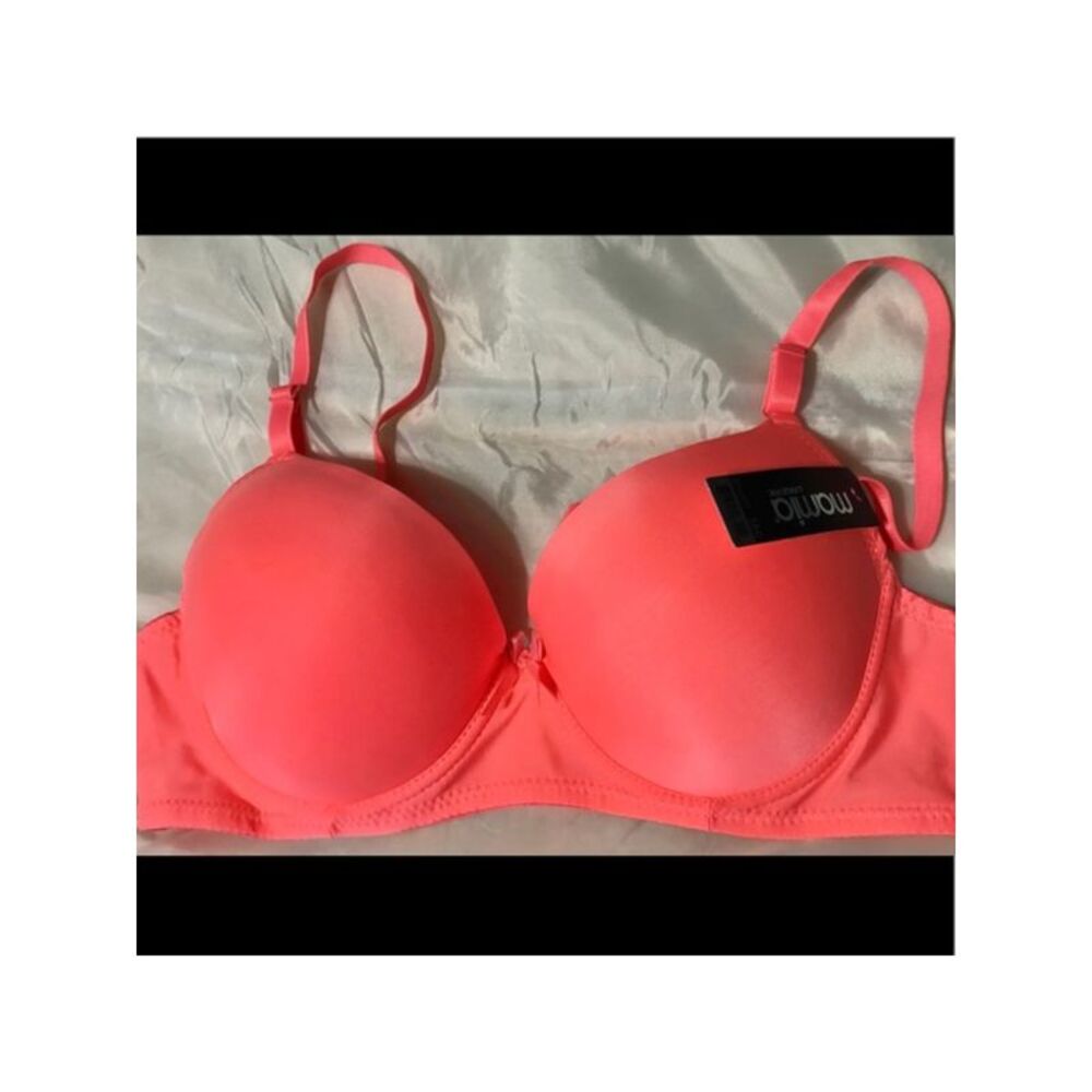 MAMIA Intimates Coral Bow Detail Full Coverage Bra 38C